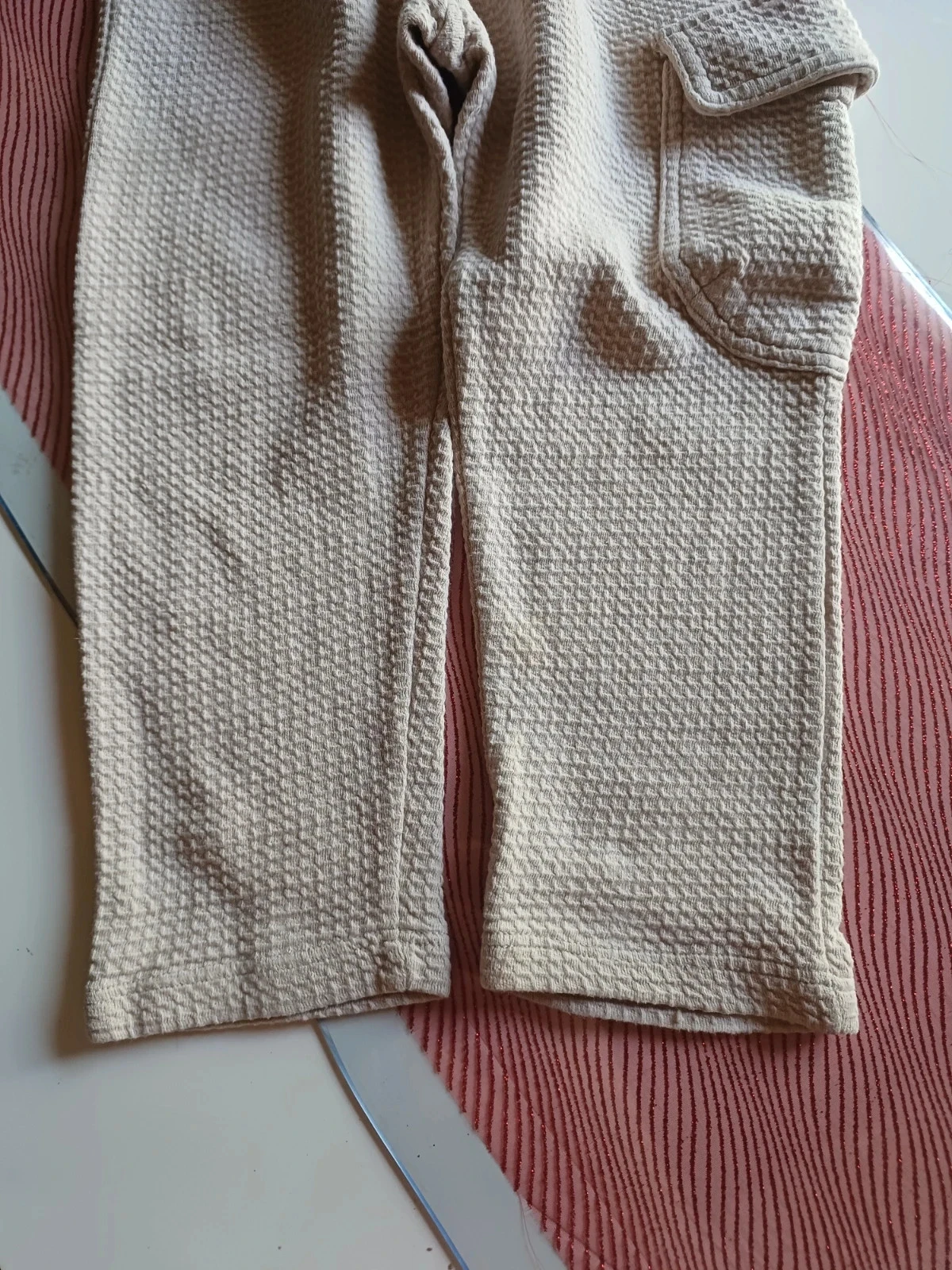 Calça leve Zara 3/4 anos bege – photo 4